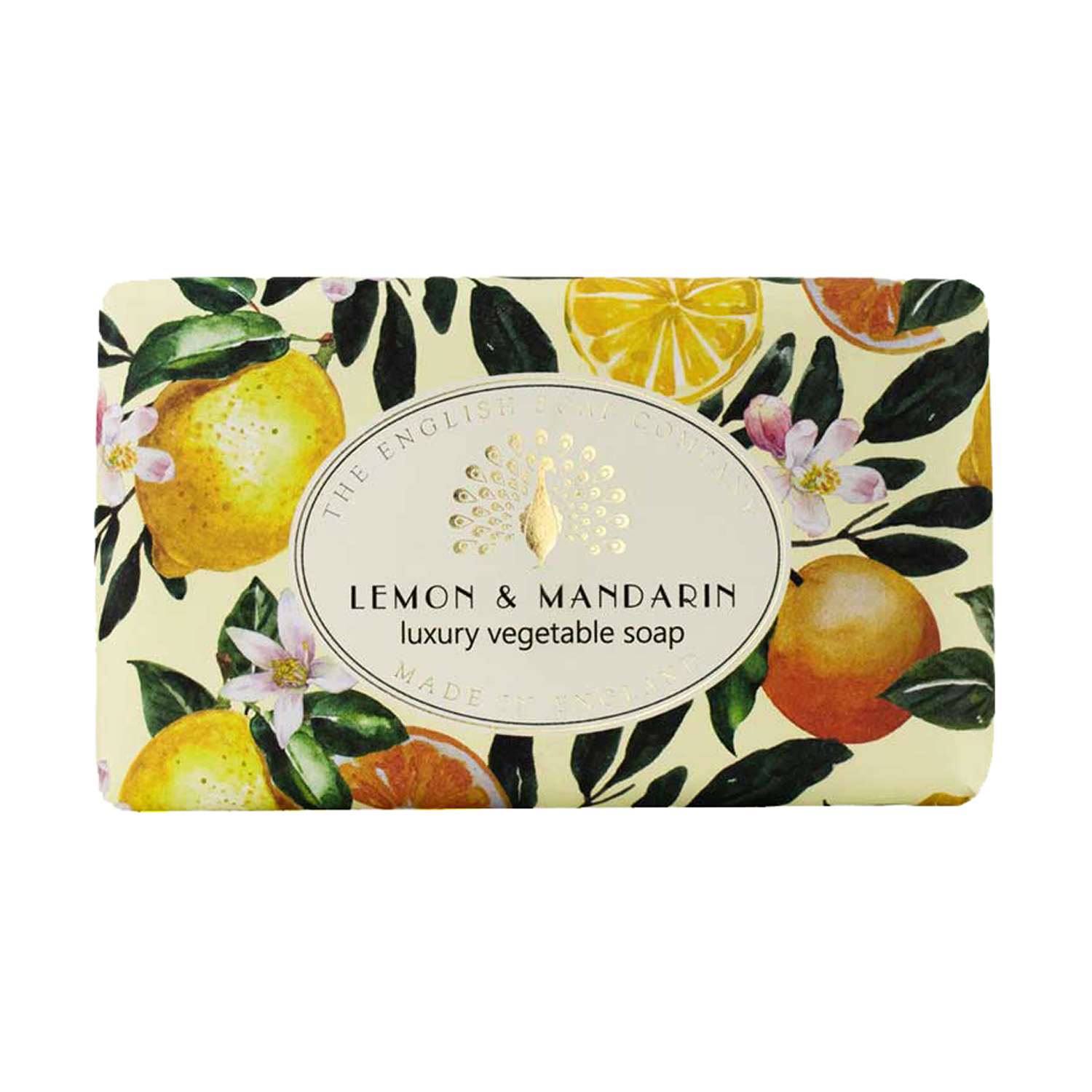 Luxury Vegetable Soap Lemon & Mandarin