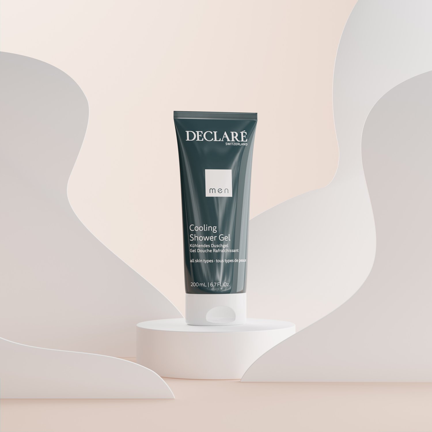 Men cooling shower gel