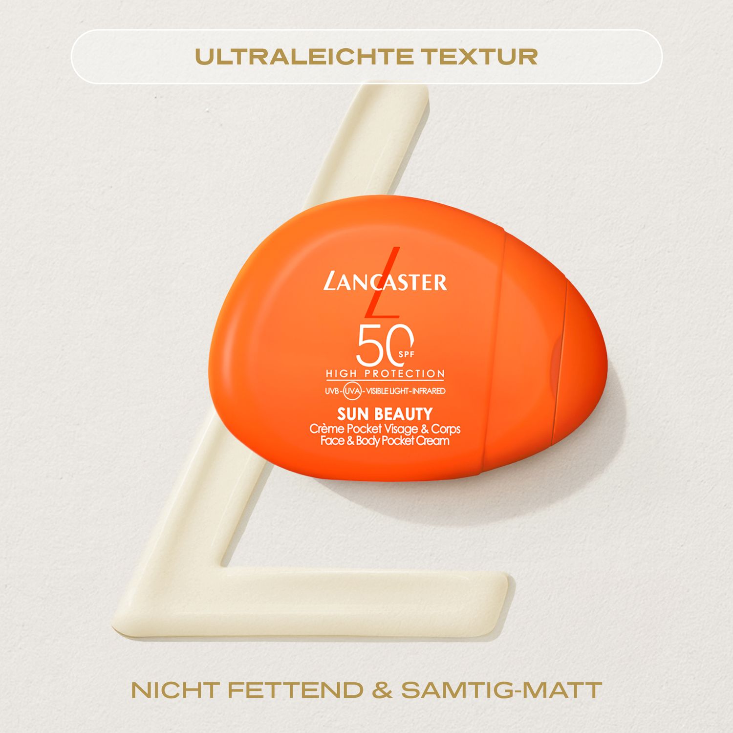 Lancaster Sun Beauty Face & Body Pocket Cream SPF50