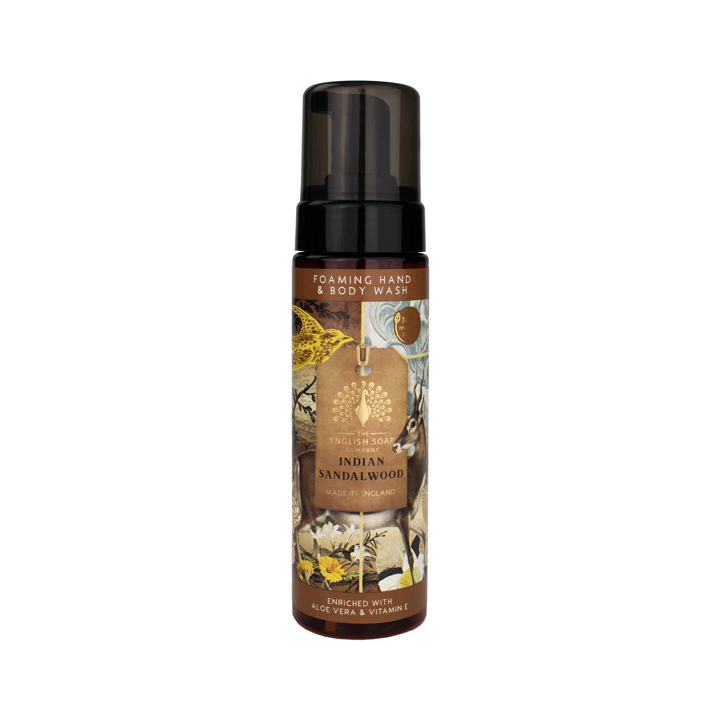 Indian Sandalwood Foaming Hand and Body Wash