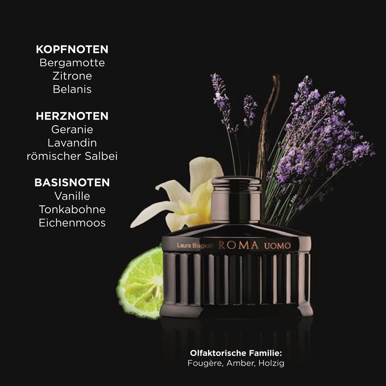 Roma Uomo Nero Estremo Eau de Parfum Intense