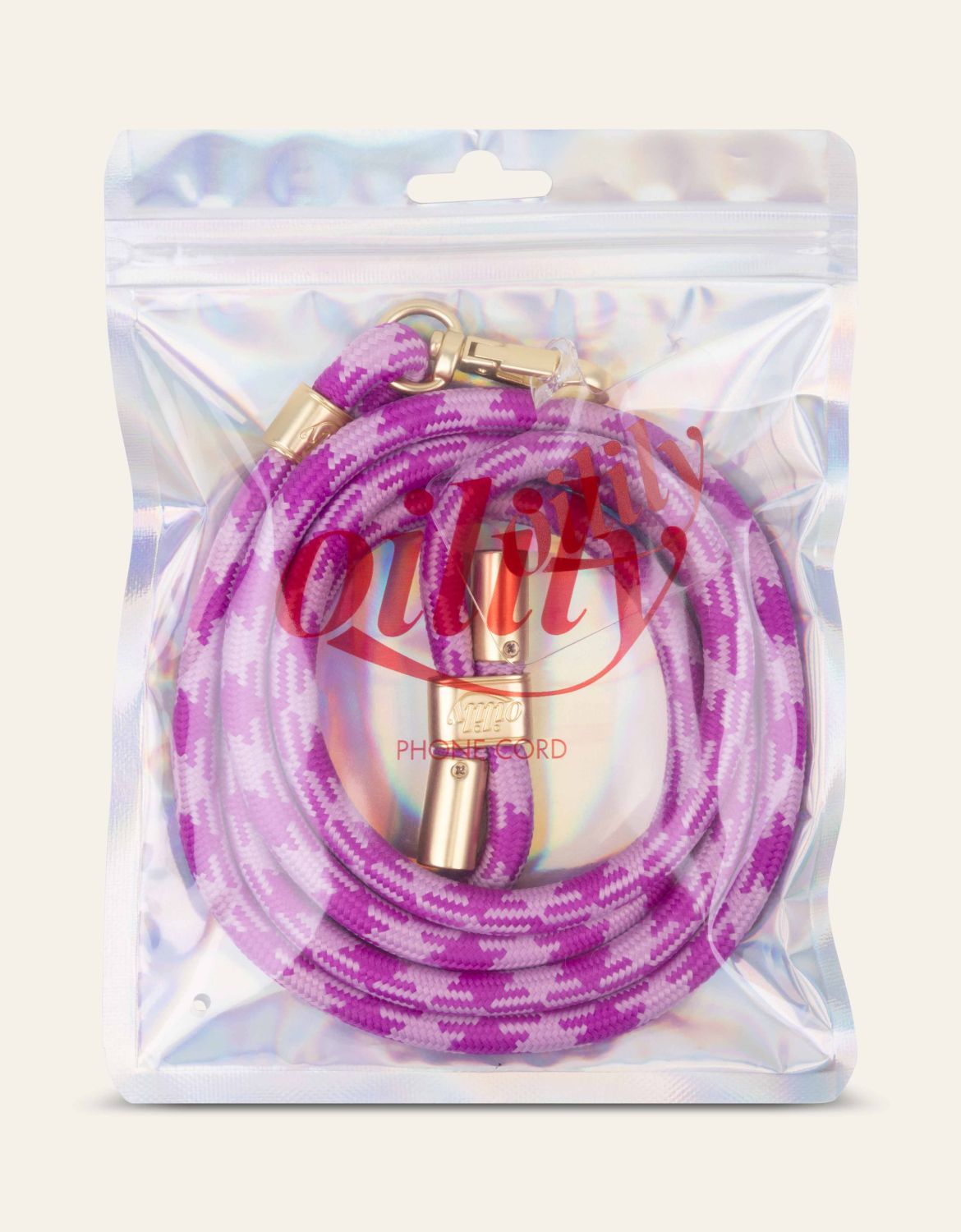 Aileen Phone Cord Orchid Bouquet