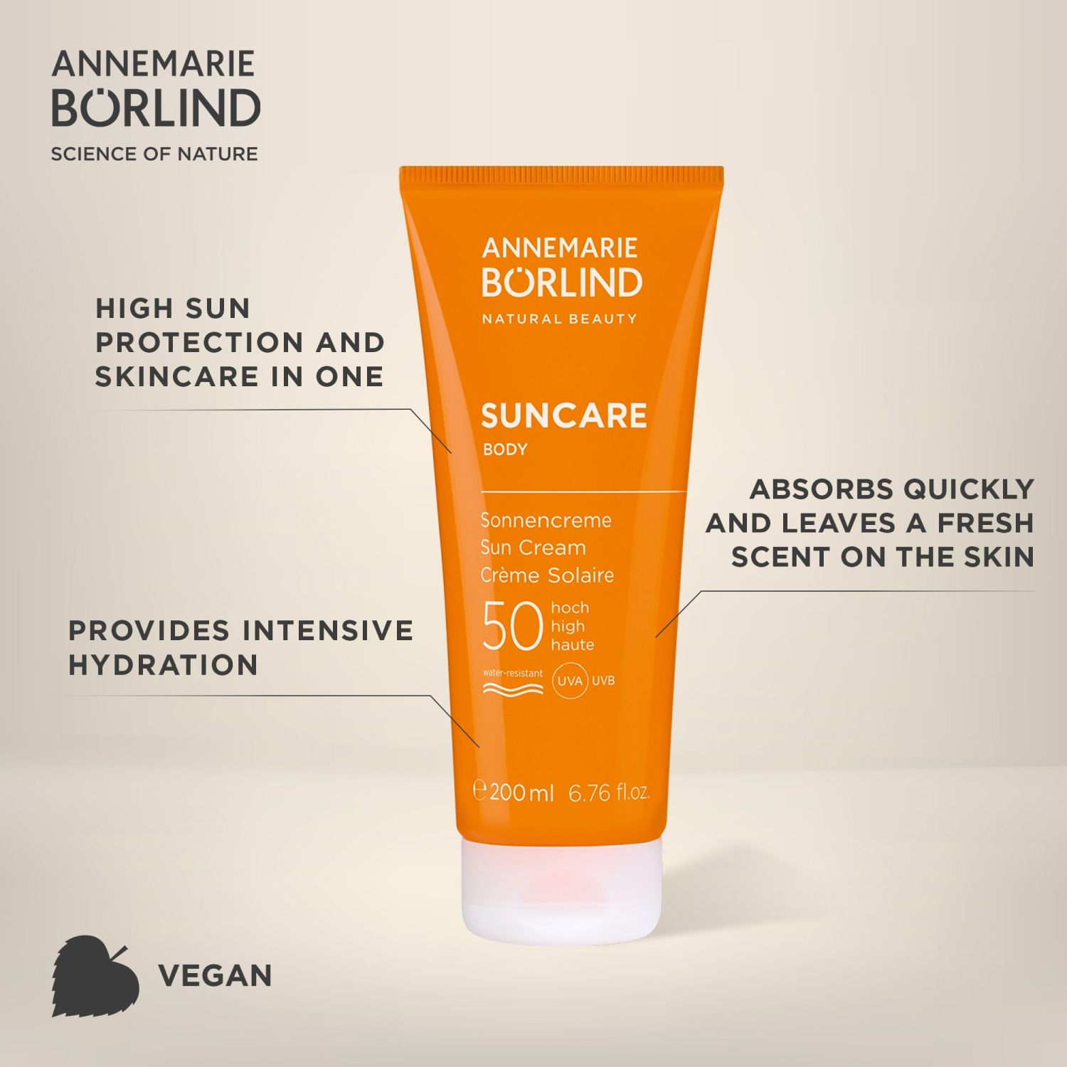 Suncare BODY Sonnencreme LSF50