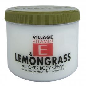 Village Vitamin E Bodycream Lemongrass 
