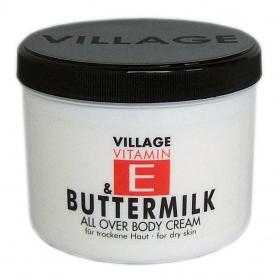 Village Vitamin E Bodycream Buttermilk 