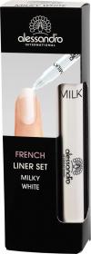 AL French Liner Set Milky White 