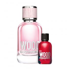 Wood Pour Femme Eau de Toilette 50ml & gratis Red Wood Miniatur 
